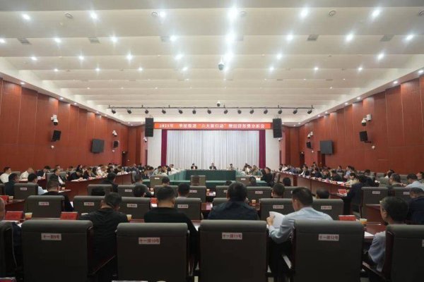 金鼎配资 我县召开2025年一季度推进“六大新行动”暨经济形势分析会