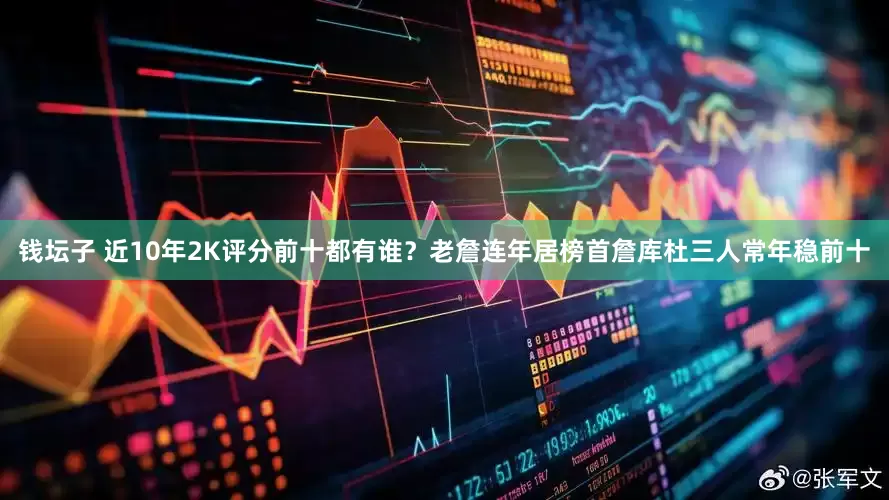 钱坛子 近10年2K评分前十都有谁？老詹连年居榜首詹库杜三人常年稳前十